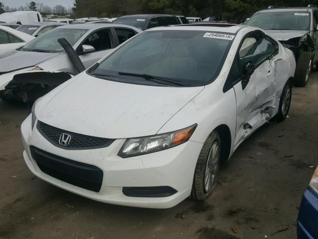 2HGFG3B06CH541317 - 2012 HONDA CIVIC EXL WHITE photo 2