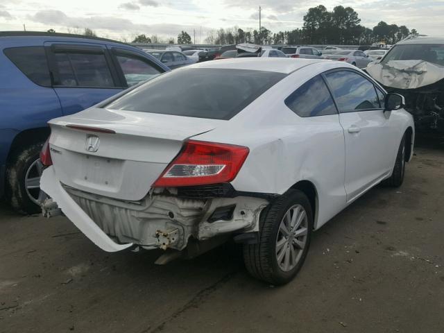 2HGFG3B06CH541317 - 2012 HONDA CIVIC EXL WHITE photo 4