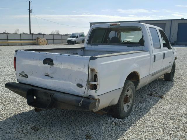 1FTNW20F9XEF05147 - 1999 FORD F250 SUPER WHITE photo 4