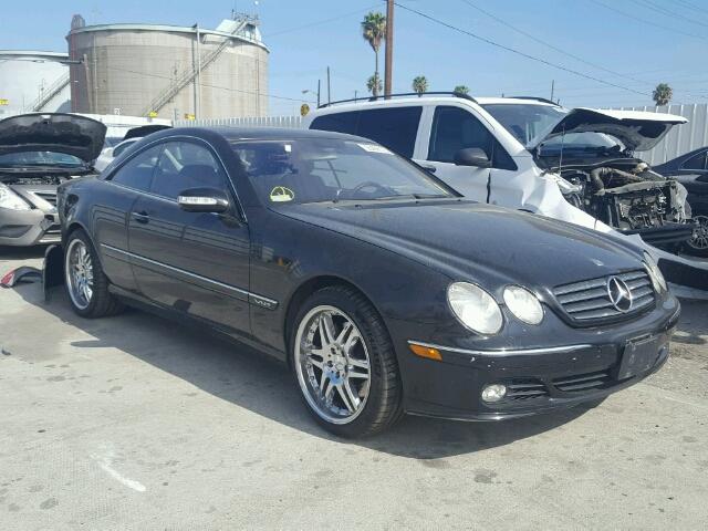 WDBPJ76J85A044767 - 2005 MERCEDES-BENZ CL 600 BLACK photo 1