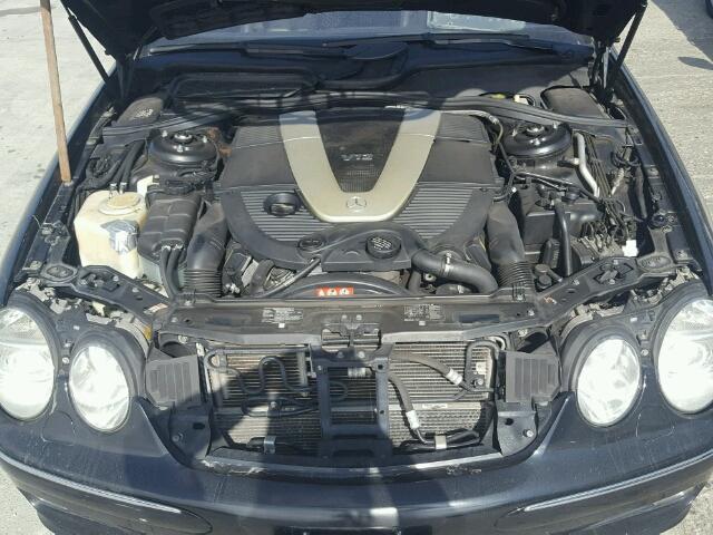 WDBPJ76J85A044767 - 2005 MERCEDES-BENZ CL 600 BLACK photo 7