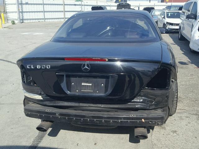 WDBPJ76J85A044767 - 2005 MERCEDES-BENZ CL 600 BLACK photo 9