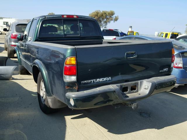 5TBRT38183S357711 - 2003 TOYOTA TUNDRA ACC GREEN photo 3