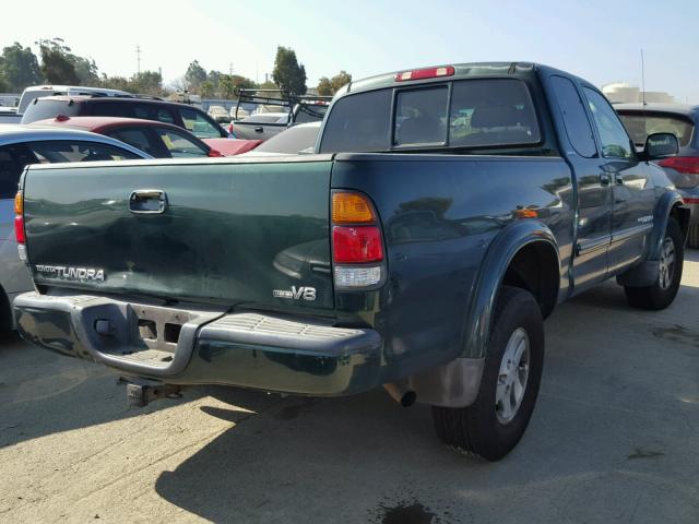 5TBRT38183S357711 - 2003 TOYOTA TUNDRA ACC GREEN photo 4