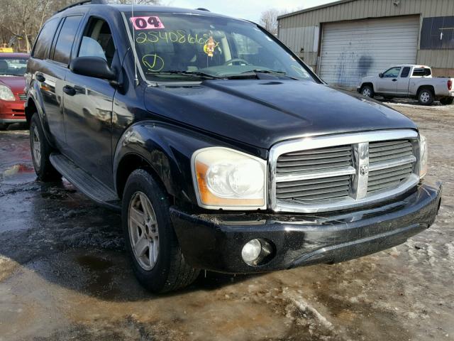 1D8HB48N04F172957 - 2004 DODGE DURANGO SL BLUE photo 1