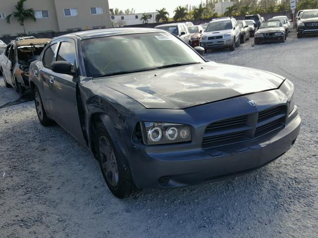 2B3KA43R57H660680 - 2007 DODGE CHARGER SE GRAY photo 1