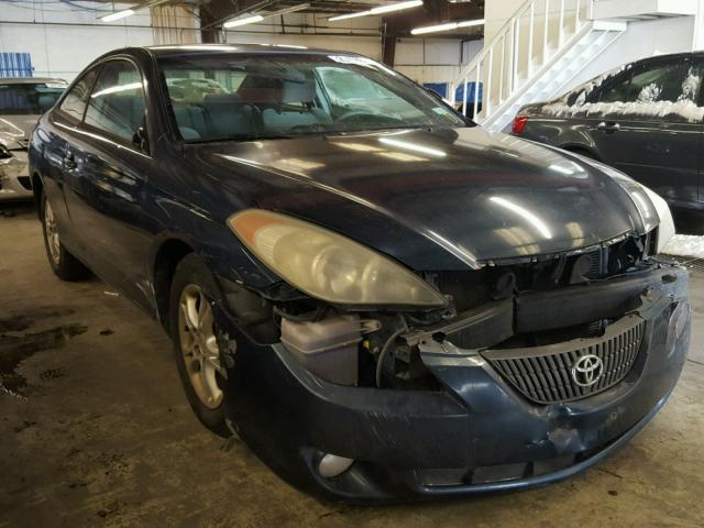 4T1CE30P84U862647 - 2004 TOYOTA CAMRY SOLA GREEN photo 1