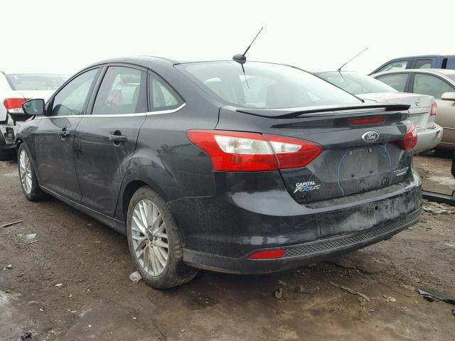 1FADP3J24EL416496 - 2014 FORD FOCUS TITA BLACK photo 3