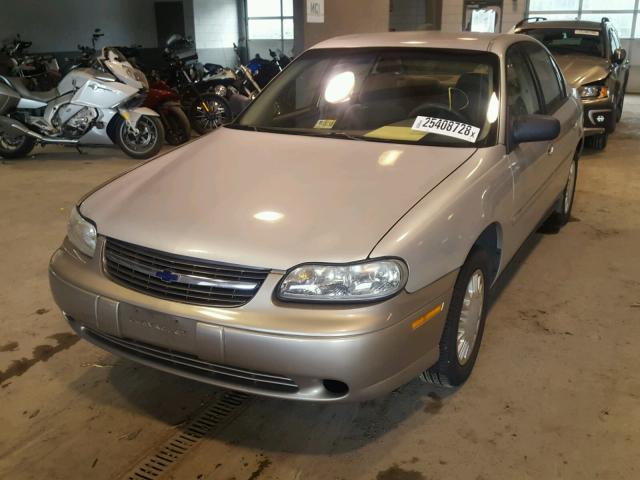 1G1ND52J32M605356 - 2002 CHEVROLET MALIBU SILVER photo 2