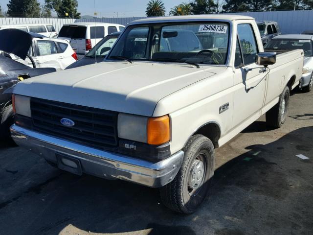 1FTEF15N3JPA47269 - 1988 FORD F150 WHITE photo 2