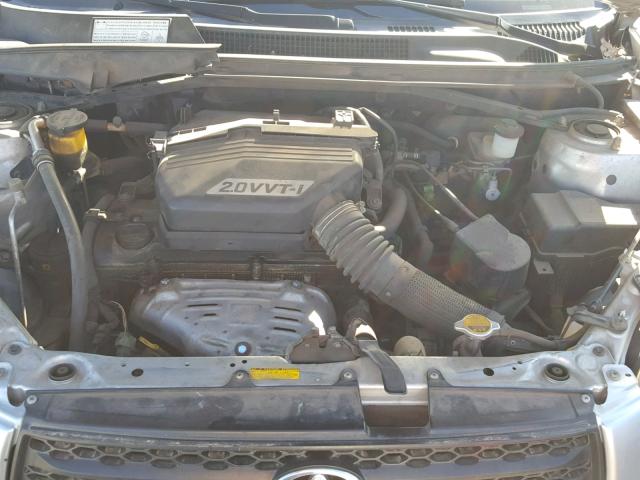 JTEGH20V526004586 - 2002 TOYOTA RAV4 SILVER photo 7