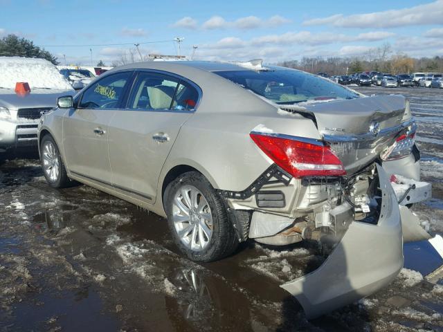 1G4GB5G32FF167080 - 2015 BUICK LACROSSE TAN photo 3