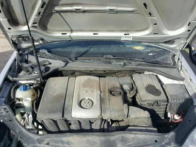 3VWRM71K08M037334 - 2008 VOLKSWAGEN JETTA SE SILVER photo 7