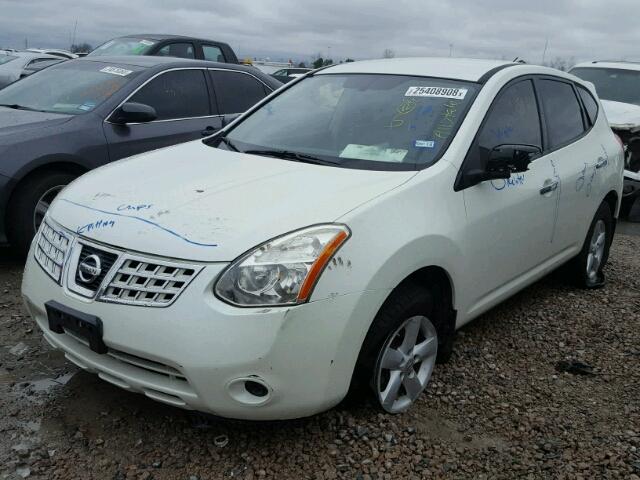 JN8AS5MT2AW002223 - 2010 NISSAN ROGUE S WHITE photo 2