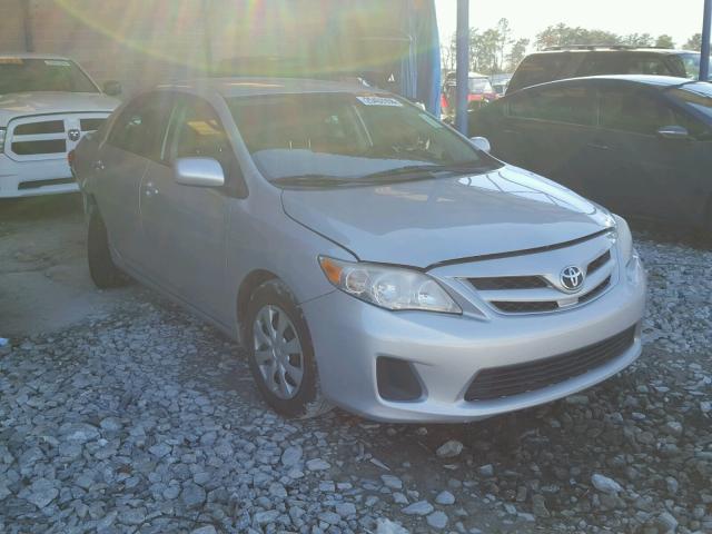 2T1BU4EE5BC541529 - 2011 TOYOTA COROLLA BA SILVER photo 1