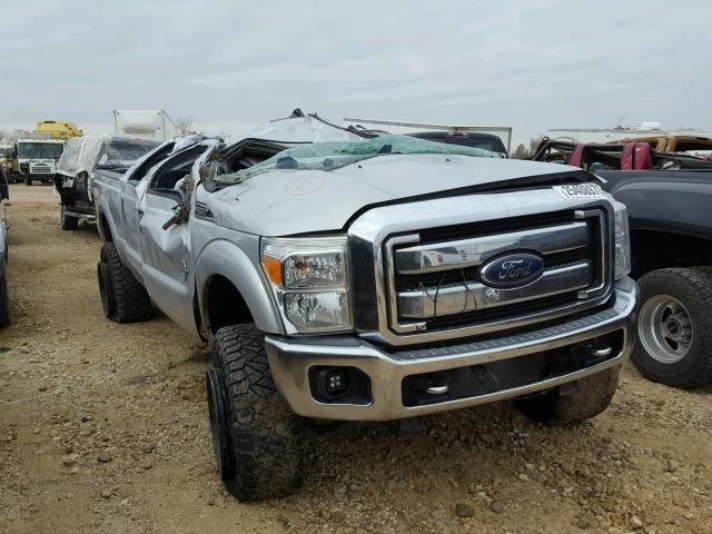 1FT7W2BT2EEA90455 - 2014 FORD F250 SUPER SILVER photo 1