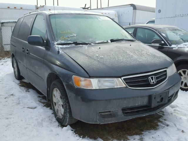 5FNRL18724B121206 - 2004 HONDA ODYSSEY EX GRAY photo 1