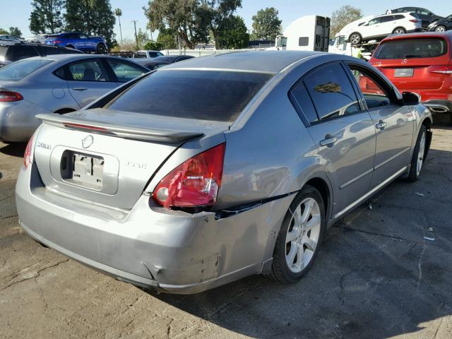 1N4BA41E78C819126 - 2008 NISSAN MAXIMA SE GRAY photo 4