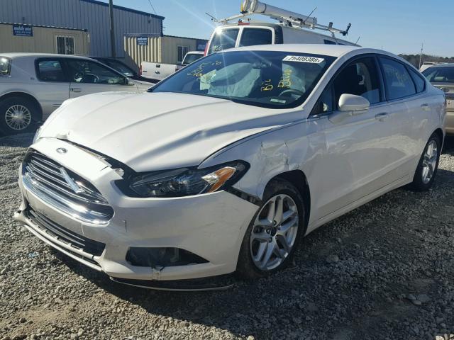 1FA6P0H72F5103879 - 2015 FORD FUSION SE WHITE photo 2