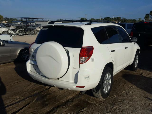 JTMZD33V865017662 - 2006 TOYOTA RAV4 WHITE photo 4