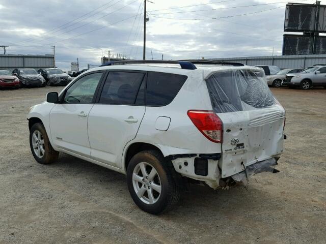 JTMBD31V665042533 - 2006 TOYOTA RAV4 LIMIT WHITE photo 3