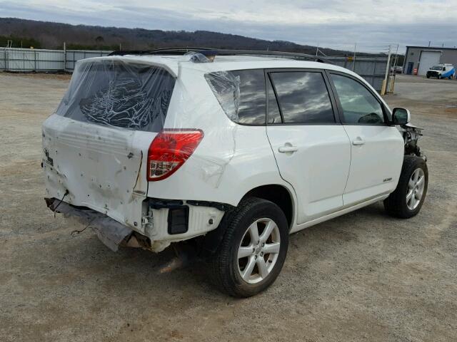 JTMBD31V665042533 - 2006 TOYOTA RAV4 LIMIT WHITE photo 4