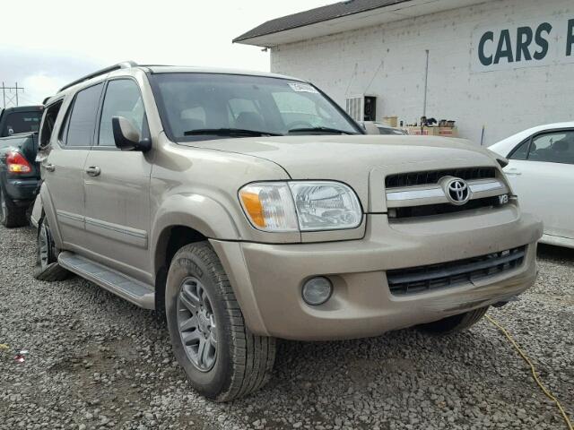 5TDBT48A76S257974 - 2006 TOYOTA SEQUOIA LI TAN photo 1