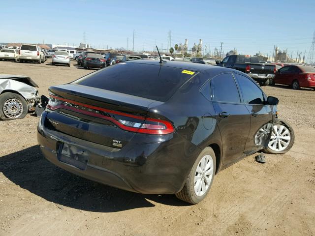 1C3CDFBA1ED779794 - 2014 DODGE DART SXT BLACK photo 4