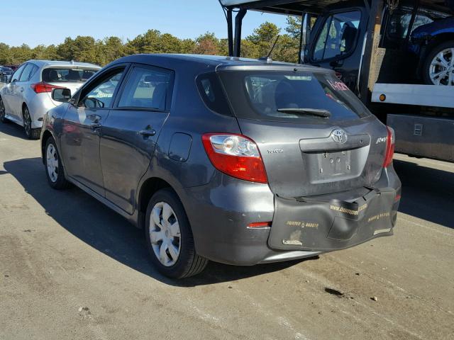 2T1KU40E09C126023 - 2009 TOYOTA COROLLA MA GRAY photo 3