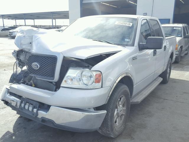 1FTPW12534KC04894 - 2004 FORD F150 2WD SILVER photo 2