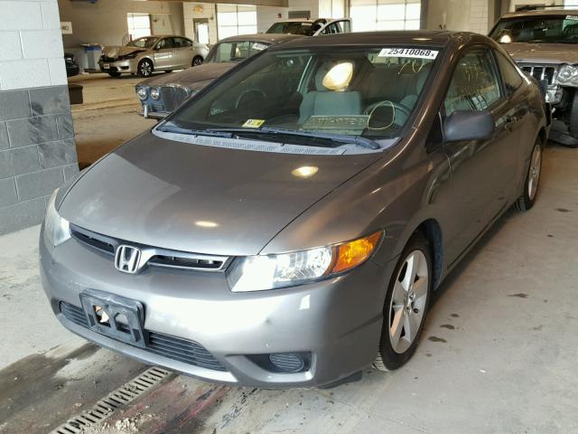 2HGFG11898H528757 - 2008 HONDA CIVIC EX GRAY photo 2