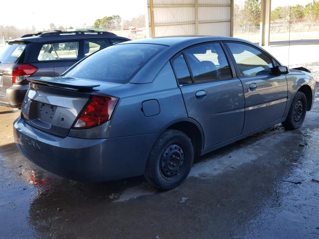 1G8AZ52F54Z174585 - 2004 SATURN ION LEVEL GREEN photo 4