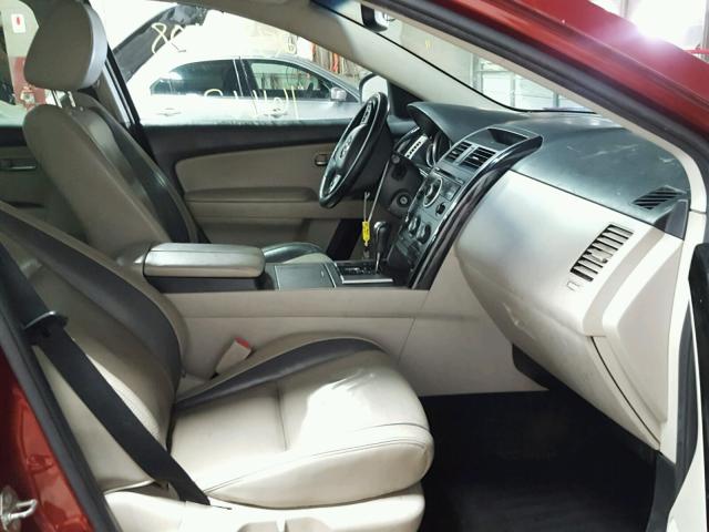 JM3TB3CA5B0312404 - 2011 MAZDA CX-9 RED photo 5