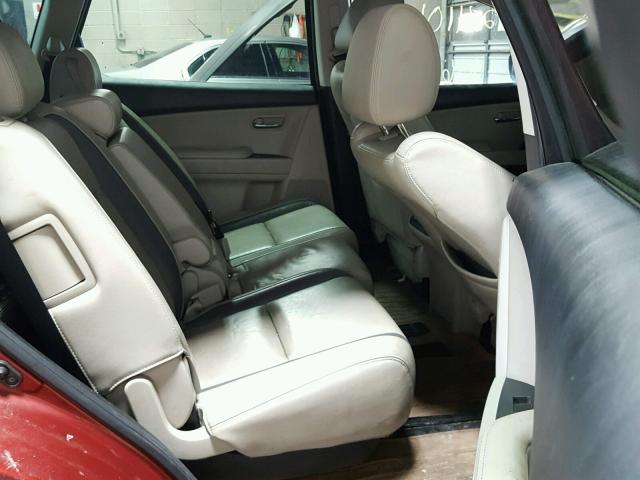 JM3TB3CA5B0312404 - 2011 MAZDA CX-9 RED photo 6