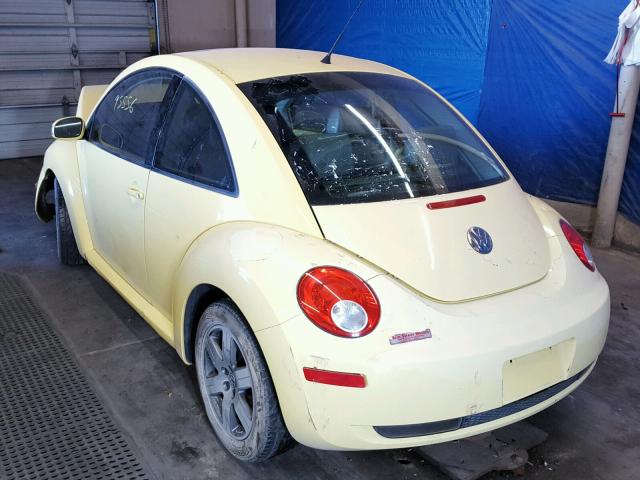 3VWRW31CX6M414678 - 2006 VOLKSWAGEN NEW BEETLE YELLOW photo 3