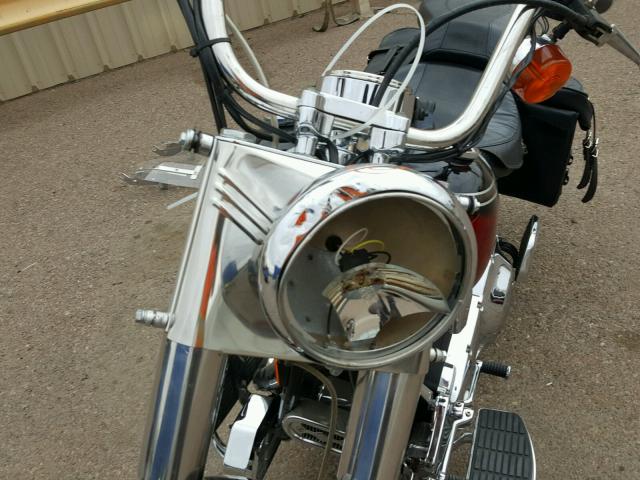 1HD1BML14WY038883 - 1998 HARLEY-DAVIDSON FLSTF TWO TONE photo 10