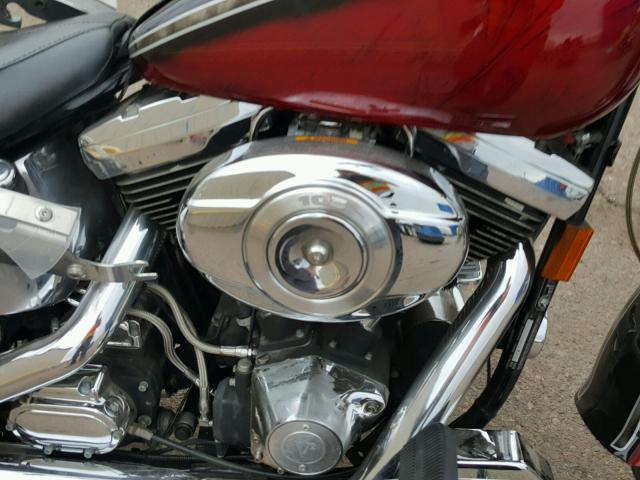 1HD1BML14WY038883 - 1998 HARLEY-DAVIDSON FLSTF TWO TONE photo 7