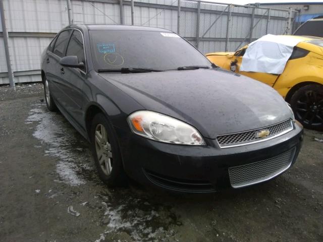 2G1WG5E38D1261837 - 2013 CHEVROLET IMPALA LT CHARCOAL photo 1