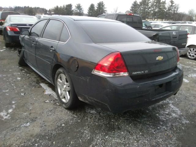 2G1WG5E38D1261837 - 2013 CHEVROLET IMPALA LT CHARCOAL photo 3