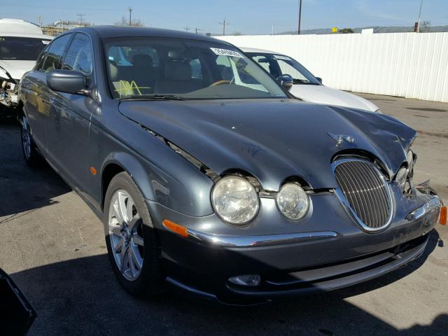 SAJDA01P31GL92783 - 2001 JAGUAR S-TYPE GRAY photo 1