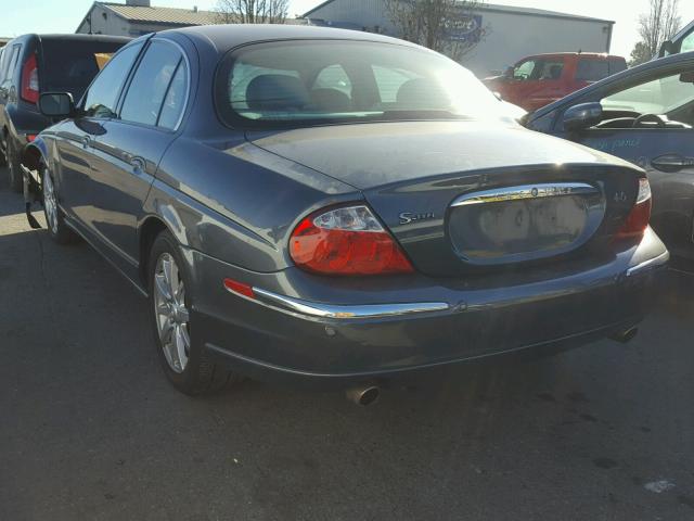 SAJDA01P31GL92783 - 2001 JAGUAR S-TYPE GRAY photo 3