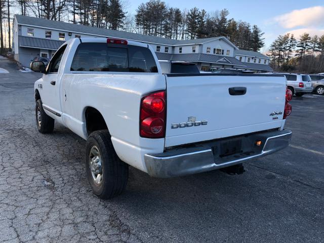 3D7KS26C67G713934 - 2007 DODGE RAM 2500 S Ağ foto 3