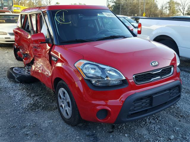 KNDJT2A57D7598232 - 2013 KIA SOUL RED photo 1