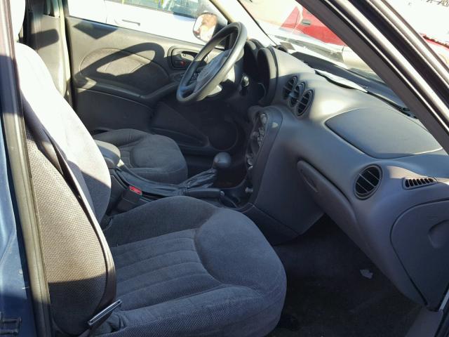 1G2NE52T3XC559048 - 1999 PONTIAC GRAND AM S Կապույտ լուսանկար 5