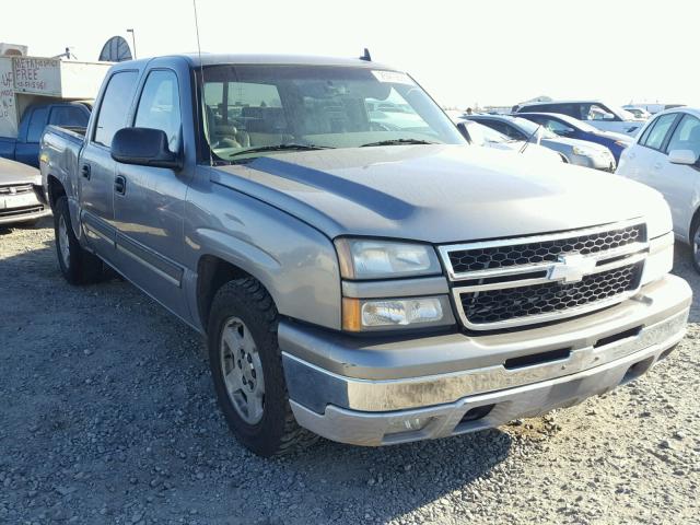 2GCEC13TX61183364 - 2006 CHEVROLET SILVERADO CHARCOAL photo 1