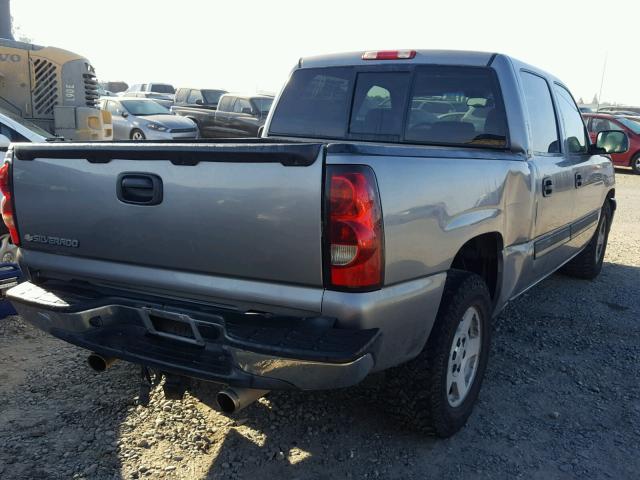 2GCEC13TX61183364 - 2006 CHEVROLET SILVERADO CHARCOAL photo 4