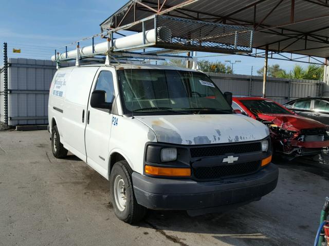 1GCGG29U361122544 - 2006 CHEVROLET EXPRESS G2 WHITE photo 1