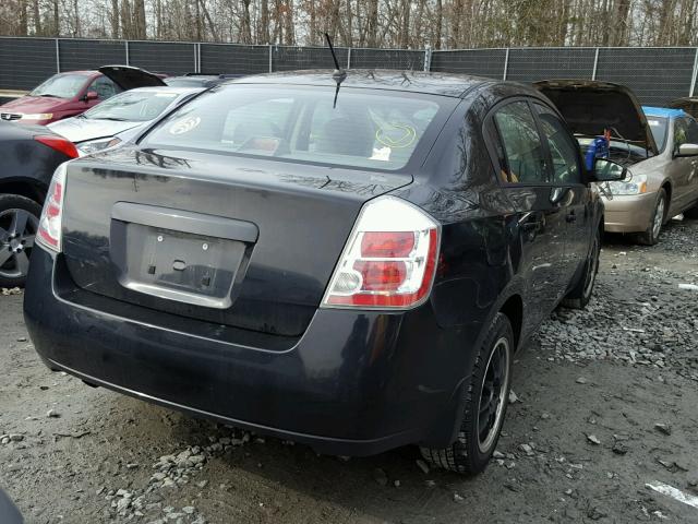 3N1AB61EX7L609009 - 2007 NISSAN SENTRA 2.0 BLACK photo 4