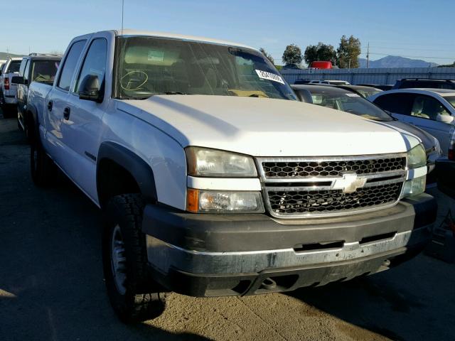 1GCHK23U77F135832 - 2007 CHEVROLET SILVERADO WHITE photo 1