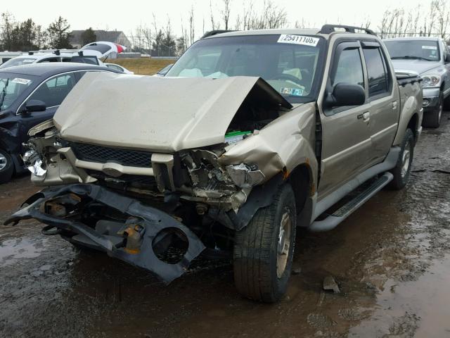 1FMZU77E73UA99656 - 2003 FORD EXPLORER S TAN photo 2